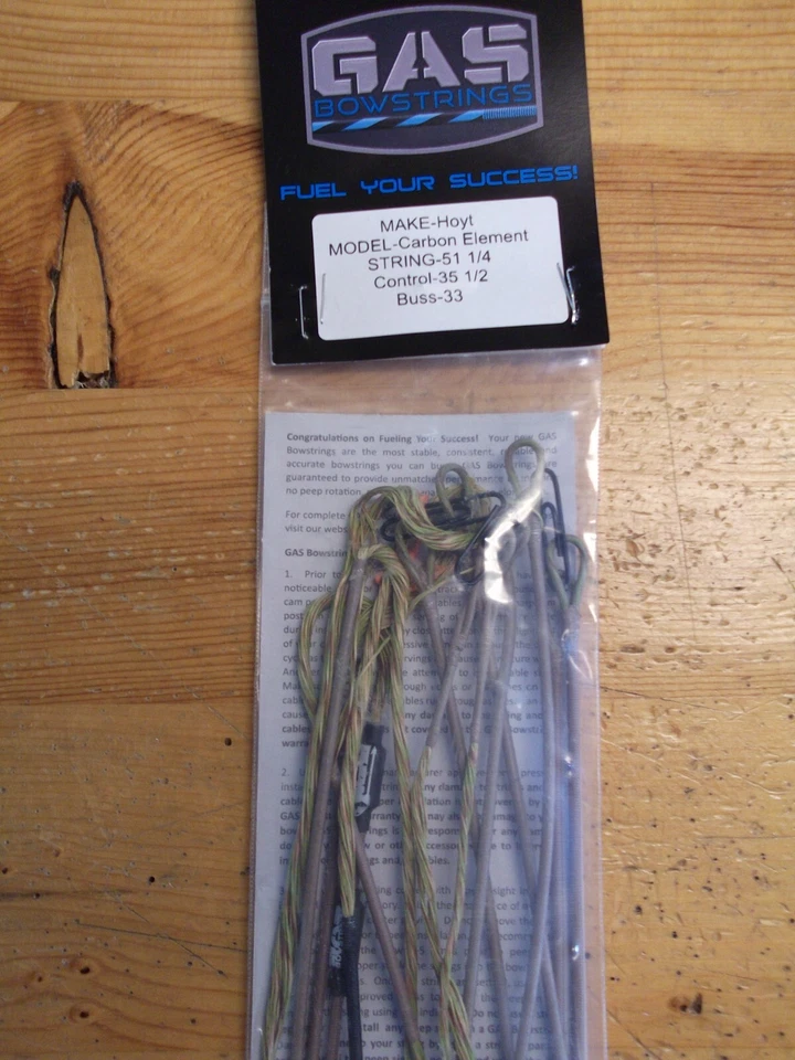 GAS bowstring Hoyt Carbon Element string set - Image 1 of 1
