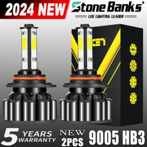 9005 4-Sides LED Headlight Super Bright Bulbs Kit 360000LM HIGH/LOW Beam 6000K - Picture 1 of 11