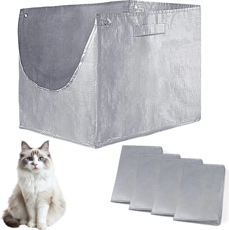 4 Stück Nachfülleinlagen kompatibel Modkat Flip Katzentoilette Einlagen Typ F wiederverwendbar - Bild 1 von 1