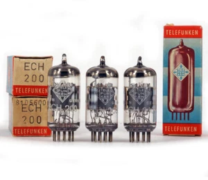 ONE ECH200/6V9 TELEFUNKEN NOS DIAMANT Röhre Röhren Ventil Ventil - Bild 1 von 1