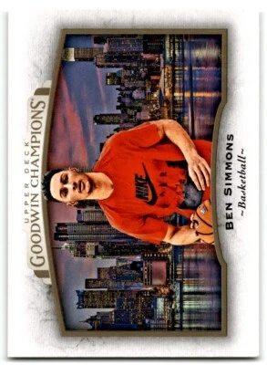 2017-18 Upper Deck Goodwin Ben Simmons Philadelphia 76ers #76 - Image 1 of 2