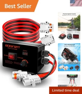 Waterproof PWM Controller DC 12-48V 35A Motor Speed Controller, with 4 PCS Sp... - Picture 1 of 7