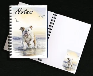 Bulldog Notebook/Notepad + small image on every page Designed by Starprint - Picture 1 of 1