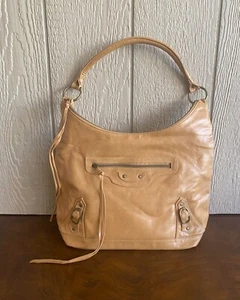 Elizabeth Arden Zip Shoulder Bag Tan Bronze NWOT - Picture 1 of 4