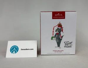 2024 Hallmark Keepsake Ornament Tom And Jerry Stealing Sips - Picture 1 of 9