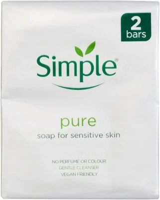 LORNAMEAD Simple Soap 2 x 100g