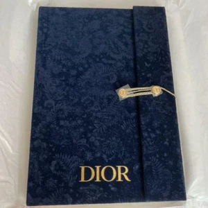 Christian Dior Daily Planner Agenda Note Navy Cover Promotion Item Unused w/Box - Picture 1 of 3