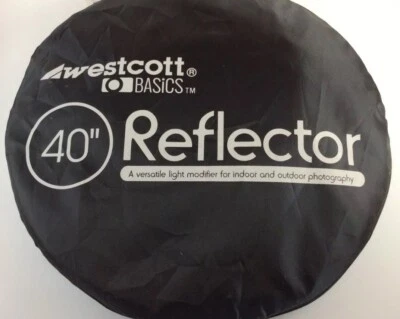 Westcott Collapsible 5 in 1 Reflector Kit with Gold Surface 40 Inches Free Ship - Image 1 of 4