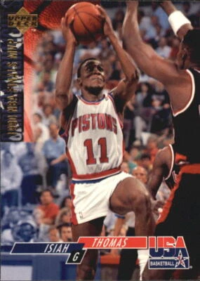 1994 Upper Deck USA #69 Isiah Thomas 1990 NBA Finals MVP - NM-MT - Image 1 of 2
