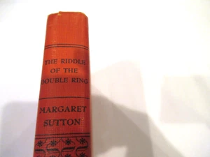 Judy Bolton The Riddle of the Double Ring, old red cover, c. 1937 - Picture 1 of 11