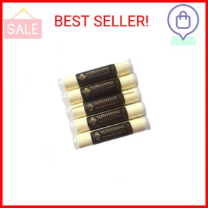 Sunshine 5 Polishing Cloths Jewelry Cleaner Tube Silver Brass Gold Copper - Picture 1 of 2