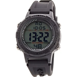 Brand New Columbia Sportswear Black Digital Watch- 46 mm, Silicone for Men - Picture 1 of 10