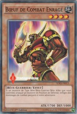 ♦ yu-gi-oh! ♦ beef combat rabid (enraged battle ox): sdks-fr013-common vf/-