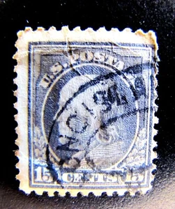 437 15c FRANKLIN USADO 1914-15 (206) - Imagen 1 de 2