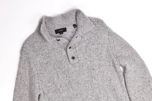 Vince Men's Plush Cashmere Polo Sweater M Soft - Picture 1 of 8