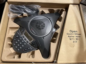 Polycom SoundStation IP6000 Conference Phone PoE {Part# 2200-15600-001} OPENBOX - Picture 1 of 13