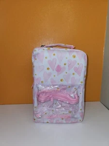 TAL Kinder Thermo Brotzeittasche/Beuteltasche, rosa Herzen Neu mit Etikett - Bild 1 von 6