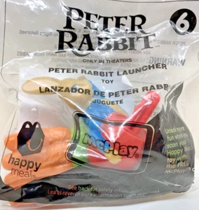 2018 McDonald's Happy Meal Peter Rabbit Launcher Toy #6 - Picture 1 of 2