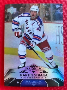 2007-08 UD black diamond MARTIN STRAKA black 1/1 - Picture 1 of 3