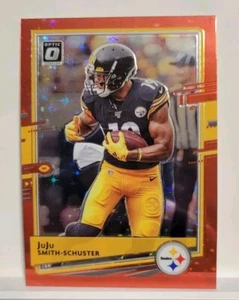 2020 Donruss Optic Football #83 Asia Tmall Red Stars SSP JuJu Smith Schuster - Picture 1 of 3