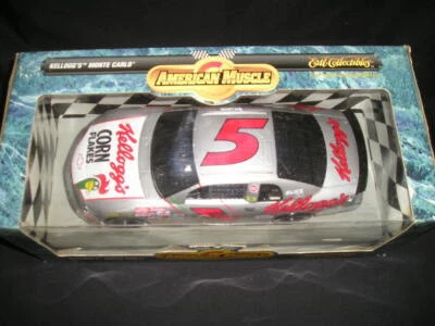 Terry Labonte #5 Ertl 1/18 Scale Silver Monte Carlo-NEW - Image 1 of 4