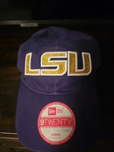NCAA LSU TIGERS WOMANS NEW ERA  HAT NWT - Picture 1 of 4