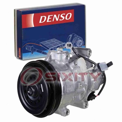 Compresor de aire acondicionado Denso para Toyota Yaris 2007-2011 calefacción aire acondicionado ventilación kd Foto 1 de 4