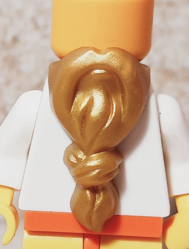 New LEGO Beard GOLD Best Beard Award Golden Locks Holiday King Super Santa Stock - Image 1 of 1