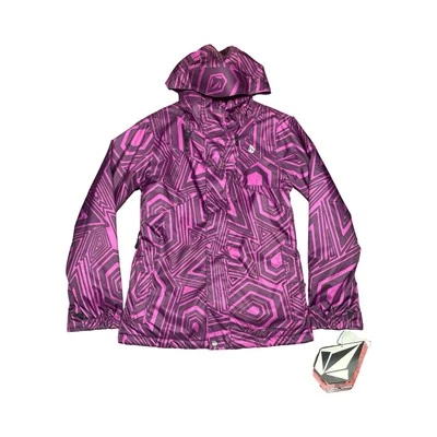 NWT Volcom Ayers Insulated Jacket Womens Snowboard Ski 15k Waterproof XS Purple - Image 1 of 4