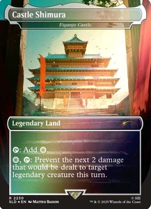 🌟 Castle Shimura Eiganjo Castle FOIL PlayStation 🎮 Ghost SL MTG PRESALE 🌟 - Picture 1 of 1
