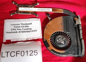 PBOX018-LTCF0125 - Lenovo ThinkPad Twist S230U CPU Fan +Heatsink ATORP001DV0 - Picture 1 of 4