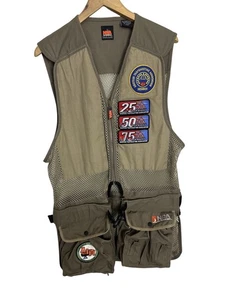 NRA OUTDOORS - Men's Long Trap Shooting Convertible Hunting Vest - Size Large - Picture 1 of 7