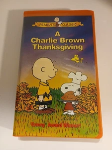 Peanuts Classic A Charlie Brown Thanksgiving (VHS, 1996) - Bild 1 von 8