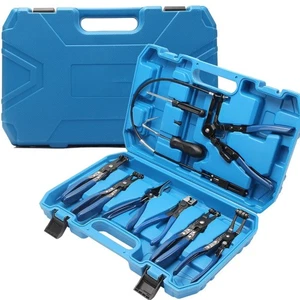 11tlg Schlauchklemmenzangen Set Schlauchschellenzange Schellenzange DHL NEU - Bild 1 von 17