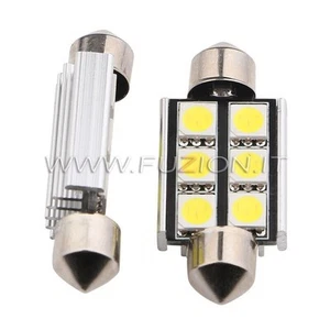 LAMPADE SILURO C5W C10W 6 LED CANBUS FUZION 42mm. - Picture 1 of 2