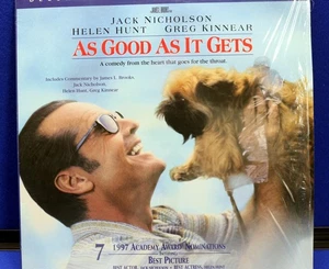 AS GOOD AS IT GETS 2-Laserdisc Set WIDESCREEN FORMAT Helen Hunt, EXCELLENT! - Picture 1 of 4