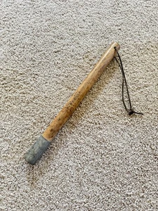 Vintage Wooden Handle “Tire Billy” with Handle Strap - Picture 1 of 7