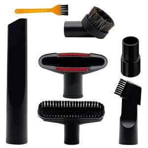 7Pcs Vacuum Cleaner Attachment Curtain Sofa Bed Suction Nozzle Brush Head 32mm - Picture 1 of 8