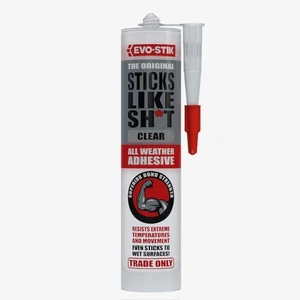 Sticks Like Sh*T instant grab Clear adhesive Evo-stik High performance 290ml - Picture 1 of 1