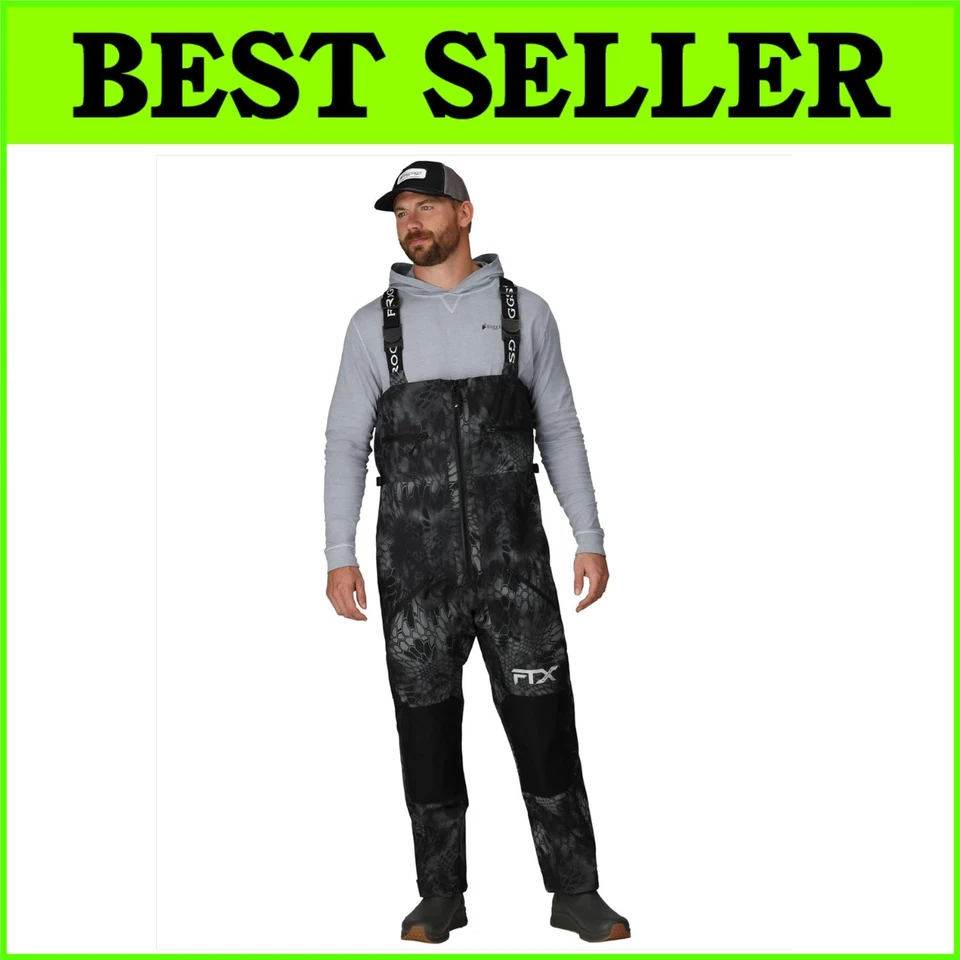 Babadores masculinos impermeáveis ajuste atlético com joelhos reforçados - para pesca e muito mais - Imagem 1 de 4