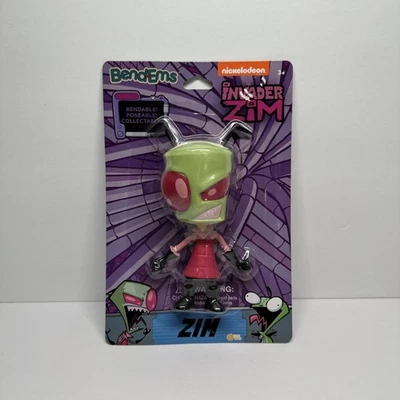 Bend ems INVADER ZIM Zim Collectable Bendable Figurine - Image 1 of 4