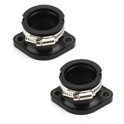 2x Carburetor Flange Carb Intake Boot fit Polaris Indy SKS Trail 3084325 3083171 - Image 1 of 4
