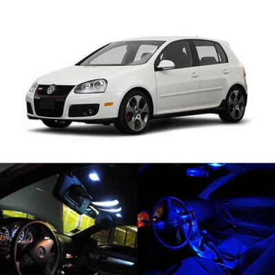Oferta de paquete de 5 luces interiores completas LED para Volkswagen MK5 Golf GTi 2006-2008 Foto 1 de 4