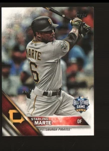 2016 Topps Update #US166 - Starling Marte ASG - Pittsburgh Pirates 16-898 - Bild 1 von 2