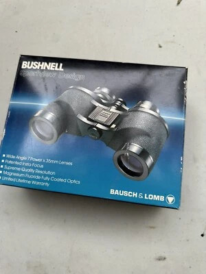 VTG Bushnell sport design Insta-Focus 7 x 35 Binoculars W box Excellent view - Image 1 of 4