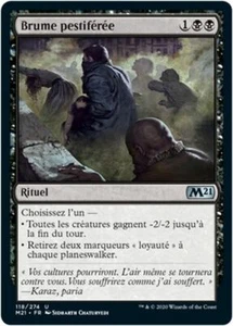 MTG Magic M21 - [x2] Pestilent Haze/Brume pestiférée, French/VF - Picture 1 of 1