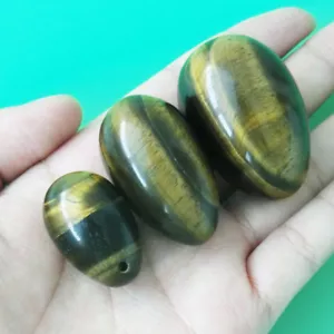 3pcs Tiger Eyes Yoni Jade Pelvic Muscle Kegel Exercise Vaginal Tightening L/M/S - Picture 1 of 7