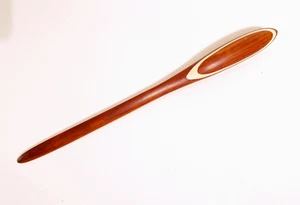 #9 Fine Hardwood Letter Knife Opener - Bubinga Blade, Cocobolo & Holly Handle - Picture 1 of 3