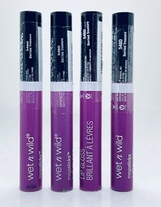Lote de 4 brillo labial Wet n Wild MegaSlicks - 548D tesoro de bayas 0,19 oz - Imagen 1 de 4