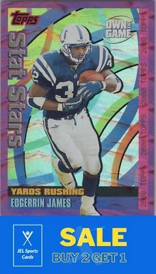 2000 Topps Chrome #OTG6 Edgerrin James - Image 1 of 2